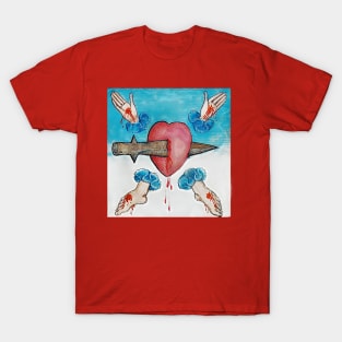 The Sacred Flaming Heart T-Shirt